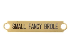 2" Fancy Bridle Nameplate