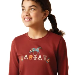 Ariat® Kids’ Blossom Pony Tee