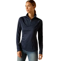 Ariat® Ladies’ Sunstopper Quarter-Zip Base Layer 3.0