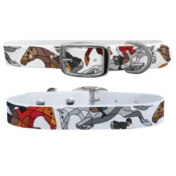 C4 Equine Print Dog Collar