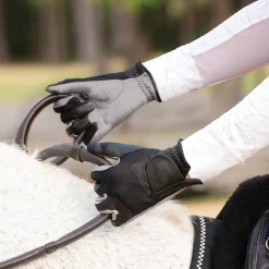 Correct Connect™ Oil-Tac™ CopperTech™ Leather Grip Premium Riding Gloves