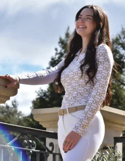 Dancing Equestrian Signature Long Sleeve Shirt