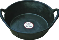 Double-Tuf Rubber Pan with Handles