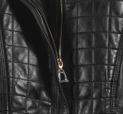 DS Ladies’ Moto Leather Jacket