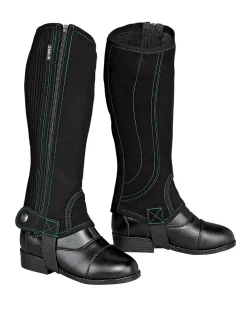 Dublin® Children's Easy-Care Contrast Stitch Half Chaps