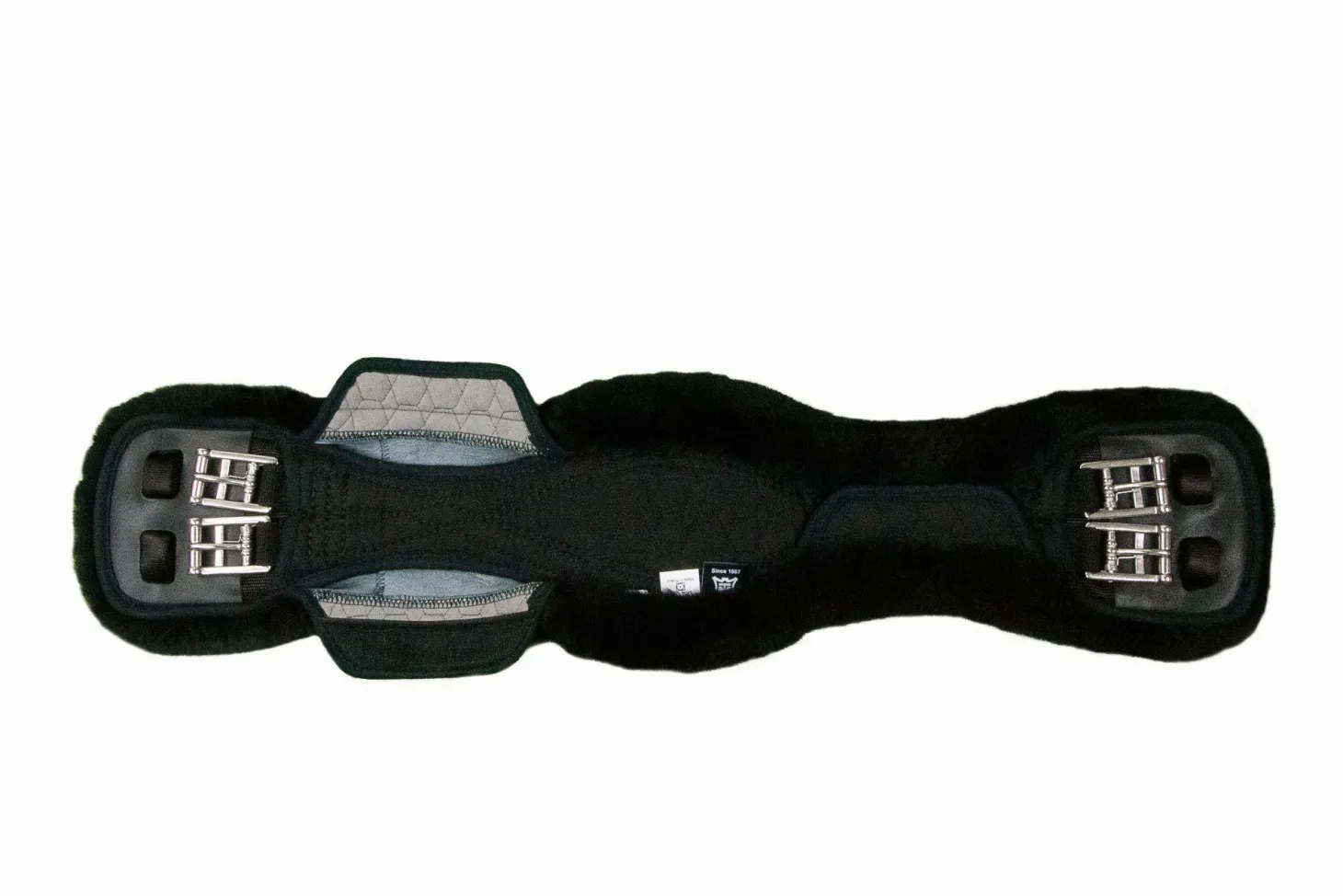 E.A. Mattes Contoured Short Girth with Detachable Cover