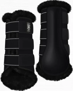 E.A. Mattes Front Sheepskin Boots