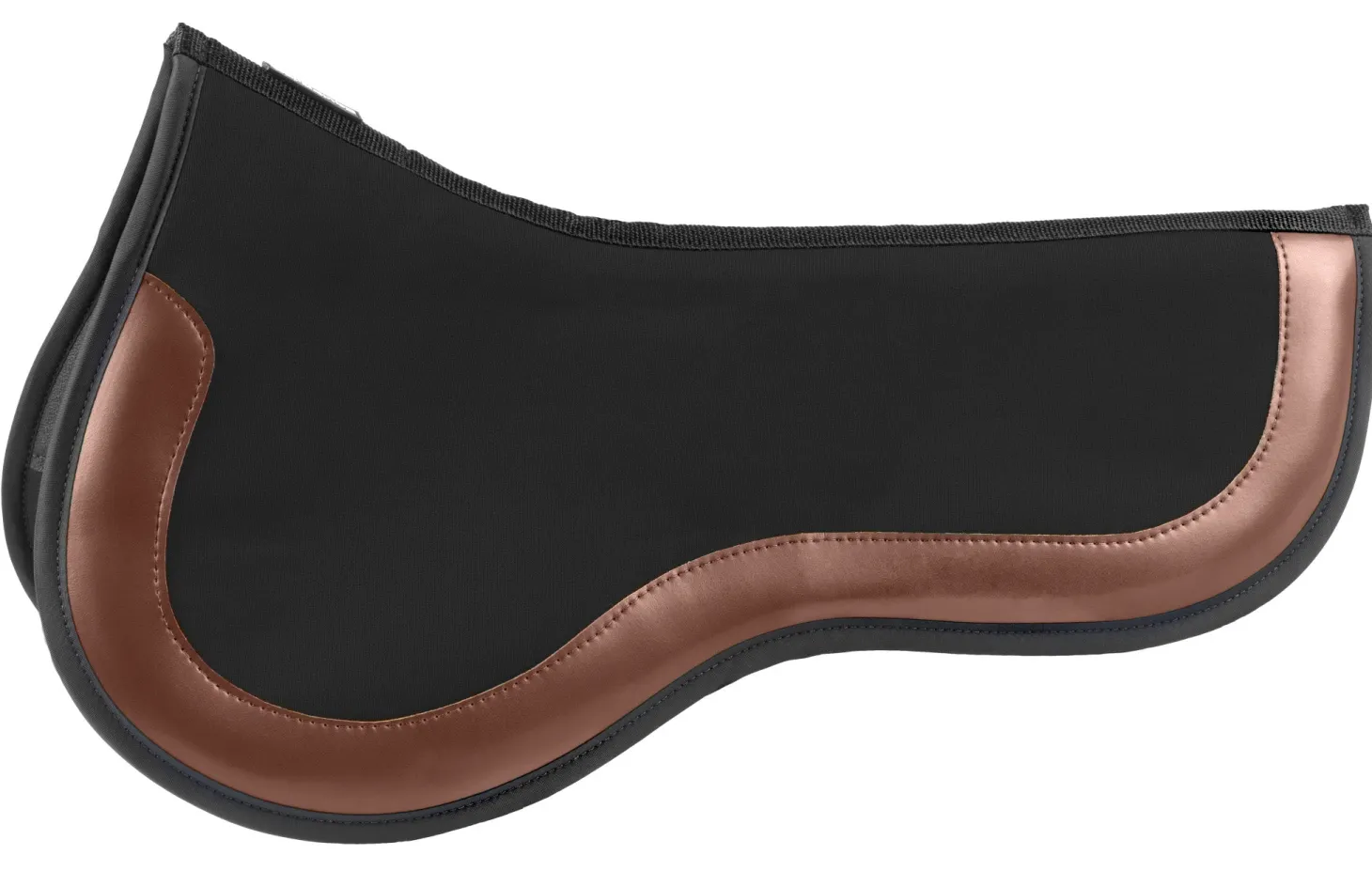 EquiFit® Pony ImpacTeq Contour Half Pad with Colored Trim