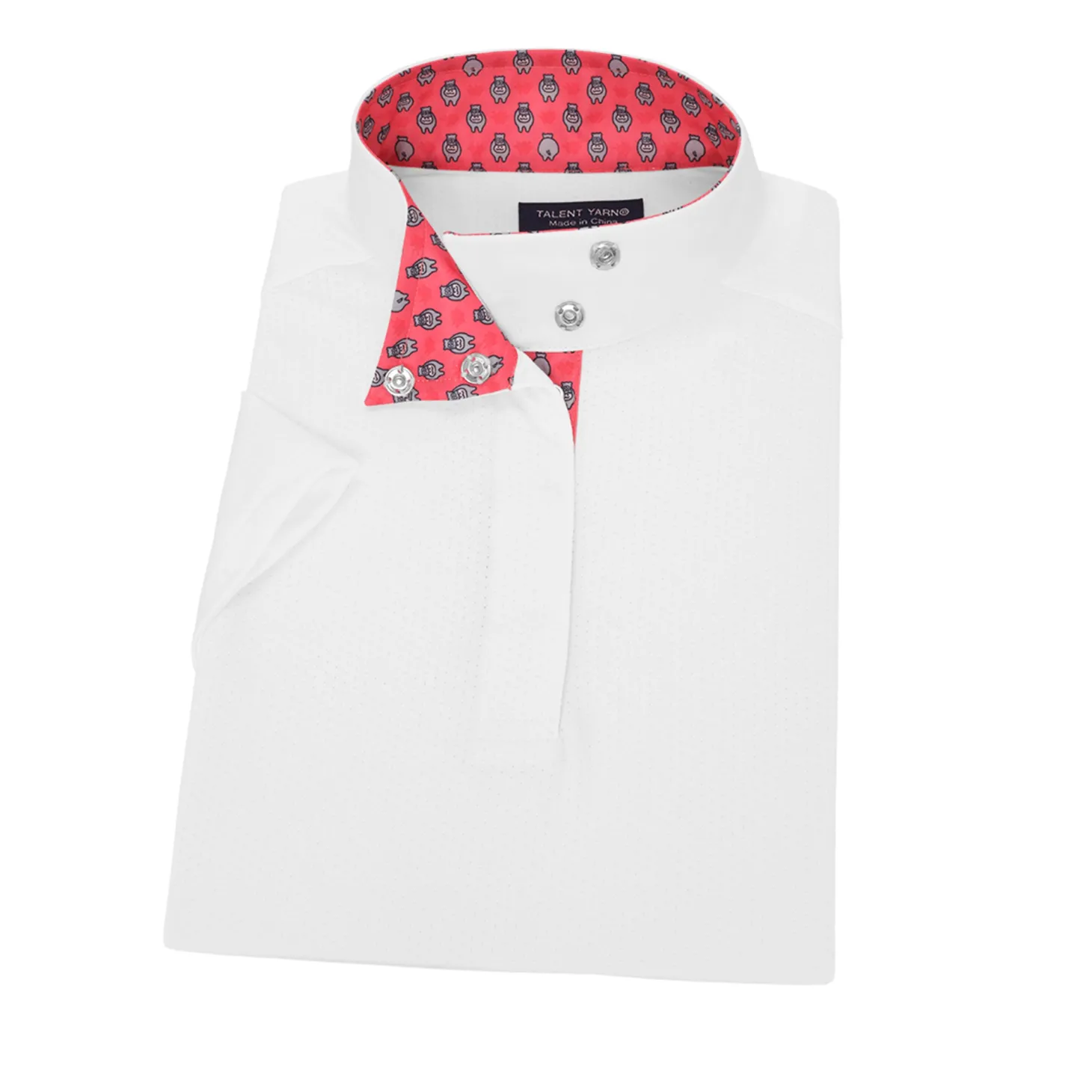 Essex Classics Girls’ Talent Yarn Short Sleeve Show Shirt