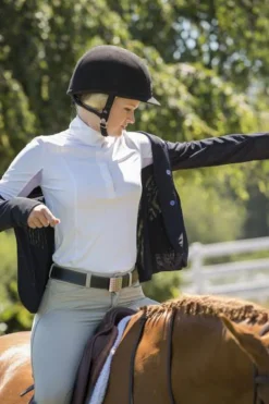 FITS® Ladies’ Zephyr II Black Mesh Hunt Coat