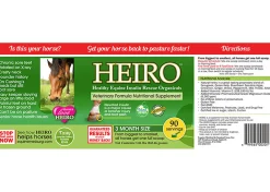 Heiro™ Healthy Equine Insulin Rescue Organical