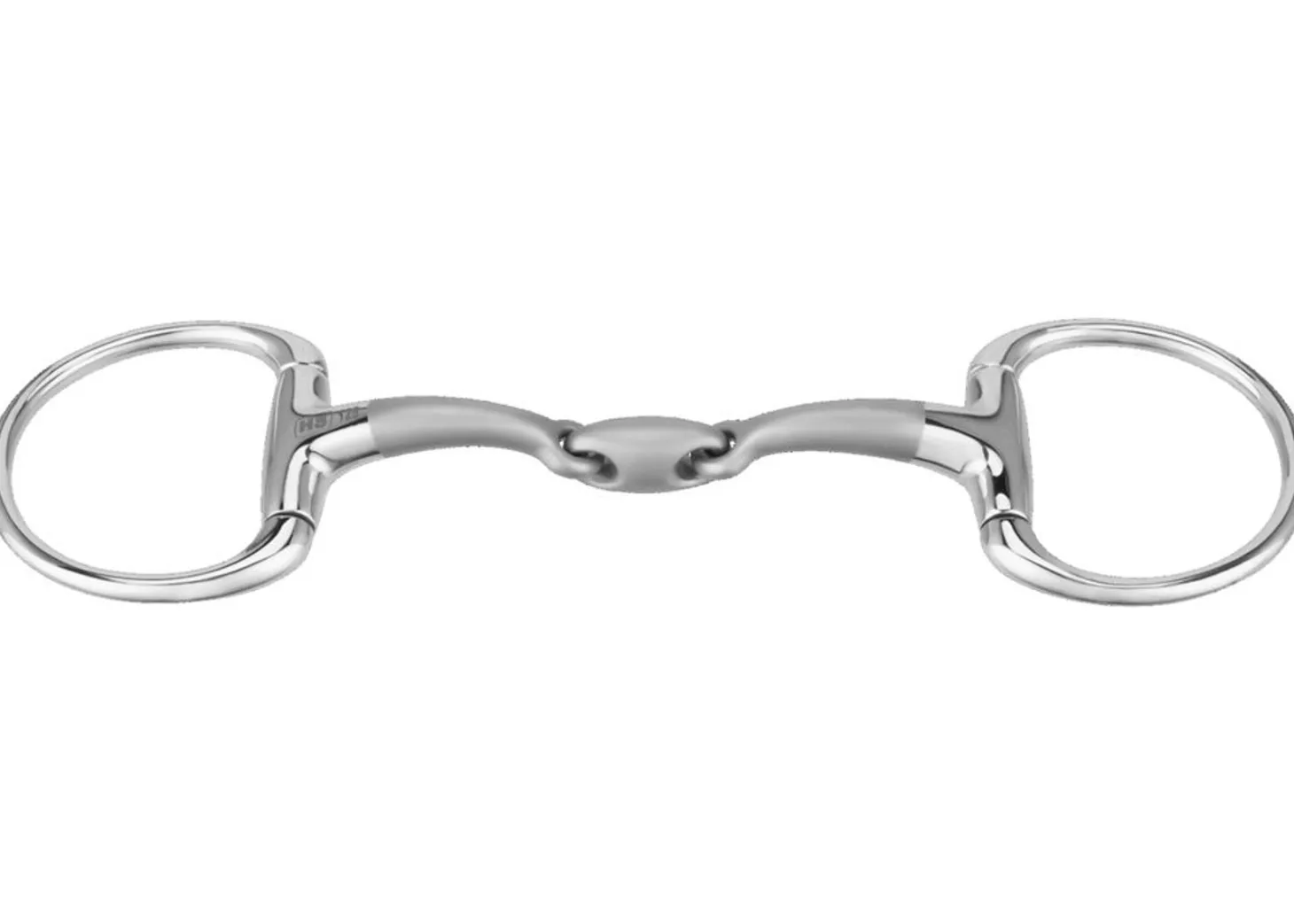 Herm Sprenger® Satinox Double-Jointed Eggbutt Snaffle Bit with 14mm Mouth