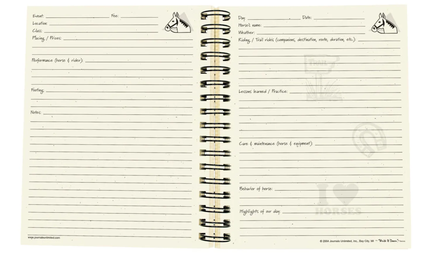 Horses – A Rider’s Journal