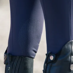 Horze Ladies’ Olivia Knee-Patch Breech with Silicone Grip