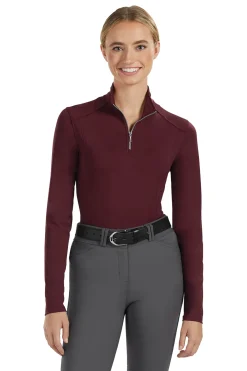 IconEQ™ Ladies’ Lux Long Sleeve Solid Shirt