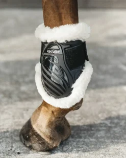 Kentucky Horsewear Vegan Sheepskin Young Horse Fetlock Boots