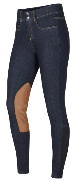 Kerrits® Ladies’ Stretch Denim Knee-Patch Breech