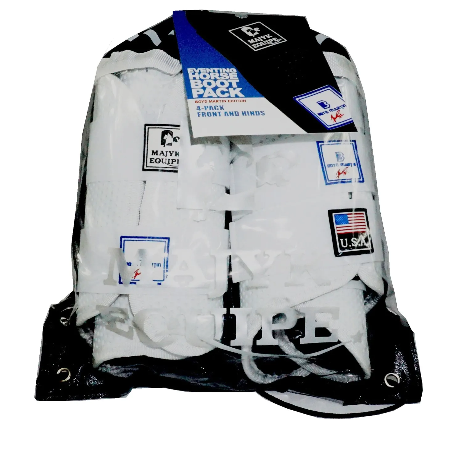 Majyk Equipe® Boyd Martin Eventing Front & Hind Boot 4-Pack