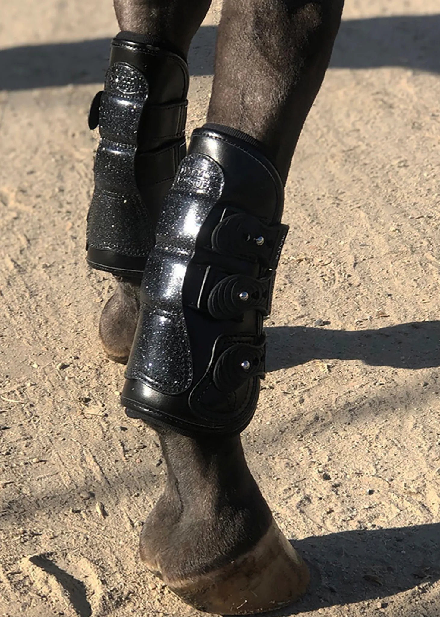 Majyk Equipe® Estrella Sparkle Leather Tendon Boots