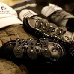 Majyk Equipe® Leather Jump Boots with Removable Impact Liners (Snap Closure)