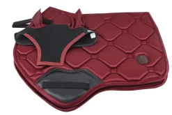 Majyk Equipe® Silk Touch All-Purpose Saddle Pad & Bonnet Combo