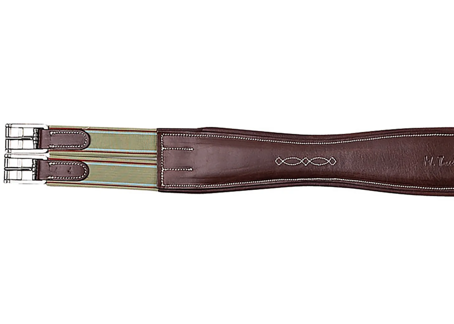 Marcel Toulouse Contour Shaped Padded Leather Girth