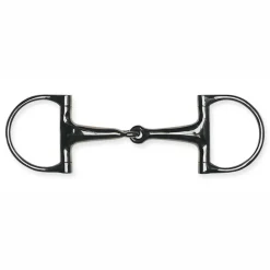 Metalab Jointed D-ring Snaffle Bit