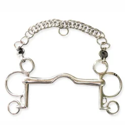 Metalab Low Port Pelham Bit-15mm