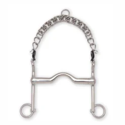 Metalab Medium Port Short Shank Weymouth Bit