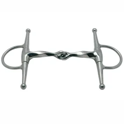 Metalab Twisted Full Cheek Snaffle Bit