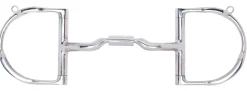 Myler® Low Port Comfort Snaffle Dee MB 04 Bit with Hooks