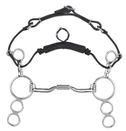 Myler® 3-Ring Combo Low Port Comfort Snaffle MB 04
