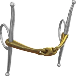 Neue Schule Tranz Angled Lozenge Full Cheek Bit - 14 mm mouth