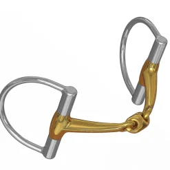 Neue Schule Tranz Angled Lozenge D-Ring Bit - 14 mm mouth
