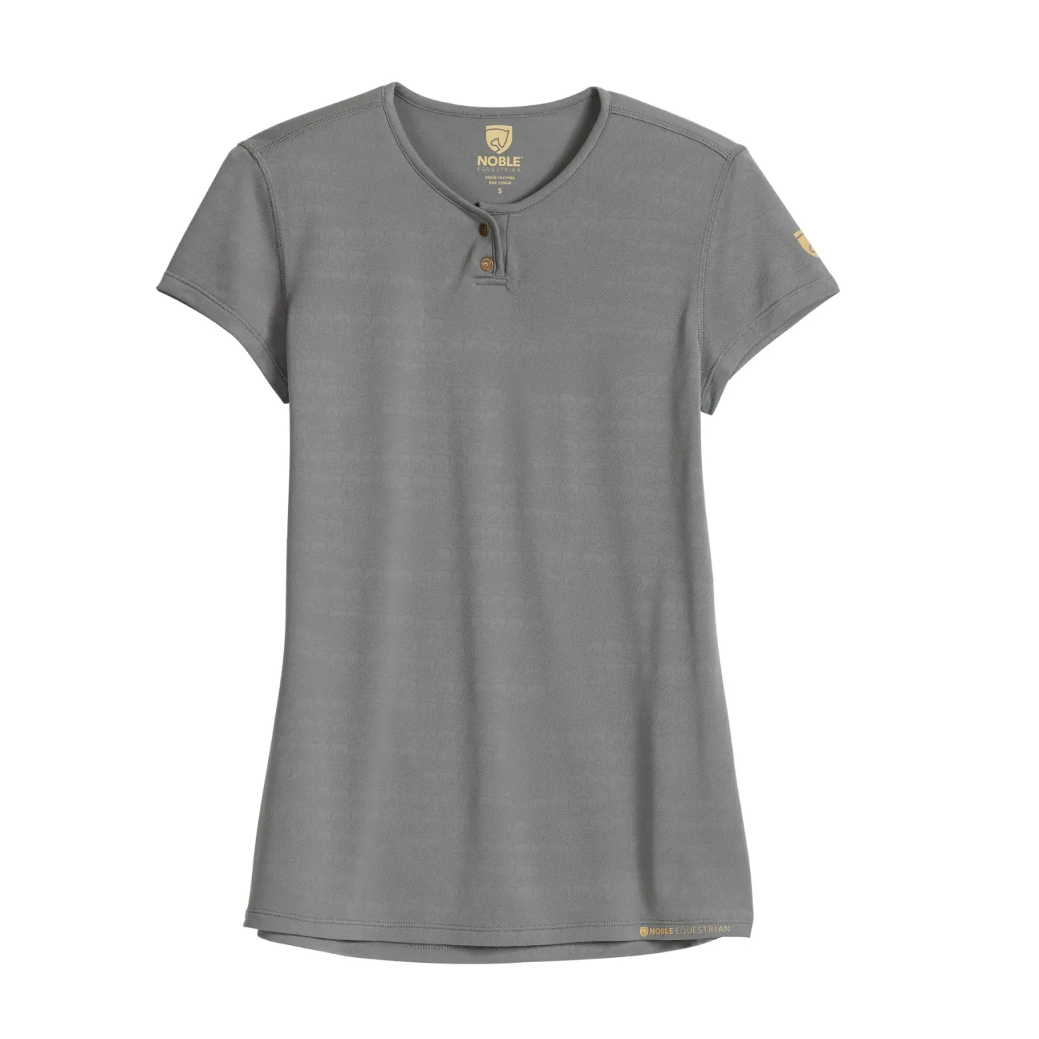 Noble Equestrian™ Ladies’ Breeze Short Sleeve Henley