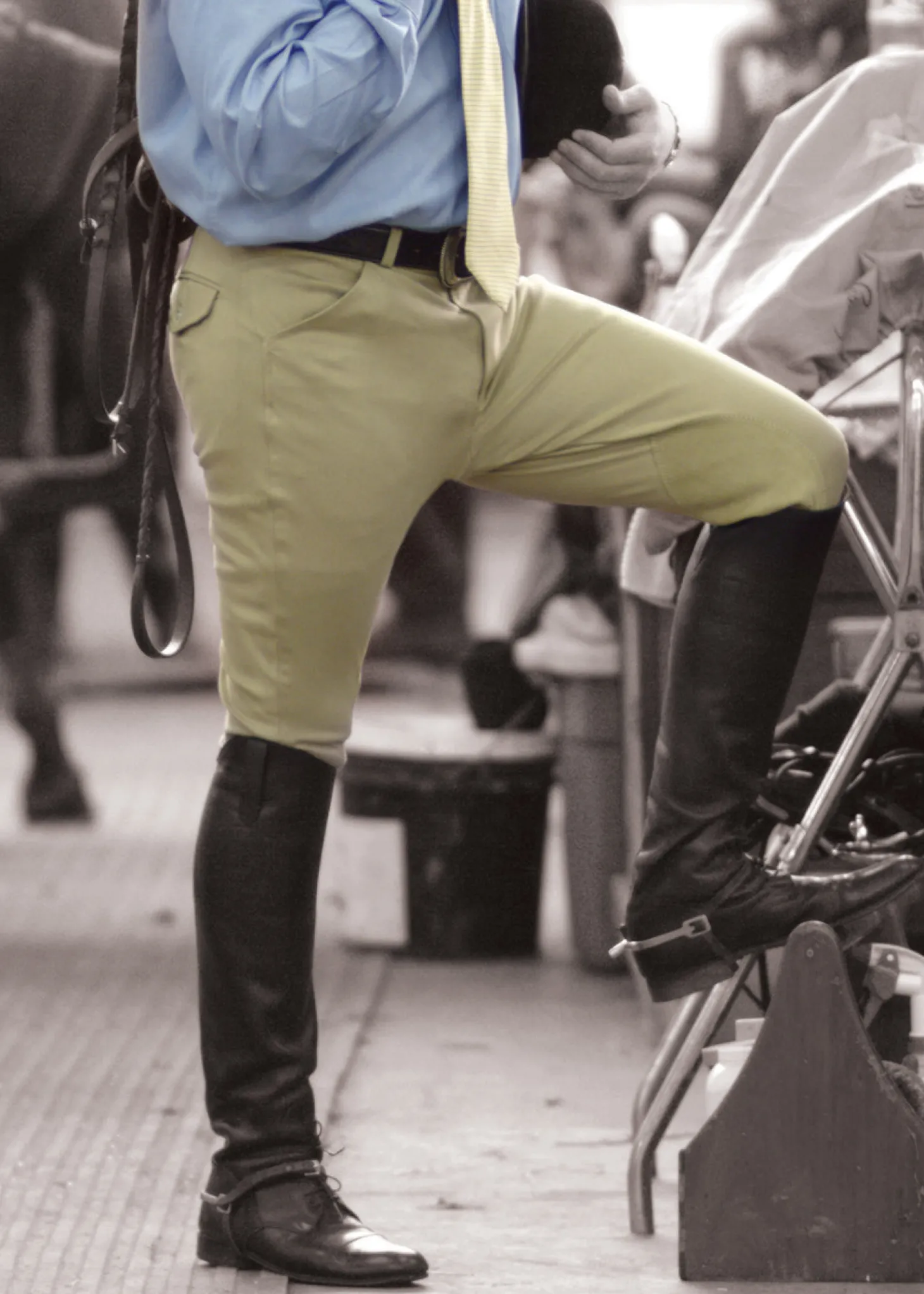 Ovation® Men's EuroWEAVE™ Four-Pocket Riding Breeches