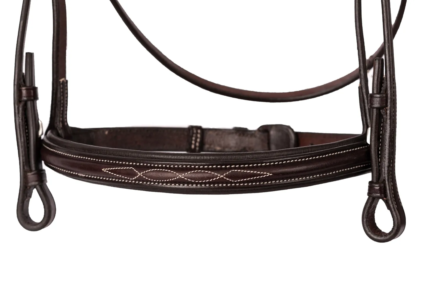 Perri’s® Professional Fancy-Stitched Leather Bridle