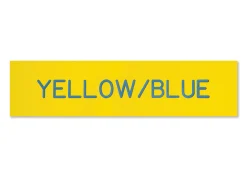 Plastic Stall Plate - 1 or 2 lines