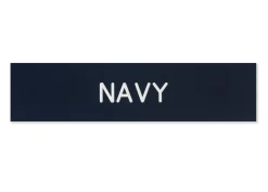 Plastic Stall Plate - 1 or 2 lines