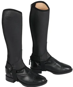 Riding Sport™ Kids’ Eco Leather Half Chaps
