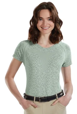 Riding Sport™ Ladies’ Ruby Seamless Short Sleeve Shirt