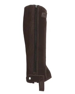 Riding Sport™ Adults’ Synthetic Suede Half Chaps with Silicone Grip Patches