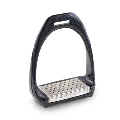 Royal Rider Carbon Stirrups with Stainless Steel Pads