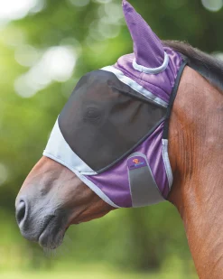 Shires Deluxe Fly Mask with Ears