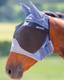 Shires Deluxe Fly Mask with Ears