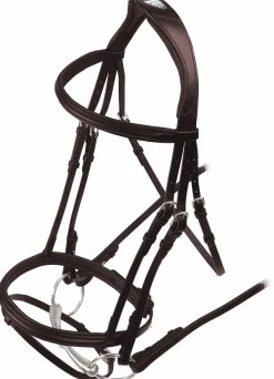 Shires Velociti Rapida Padded Raised Flash Bridle