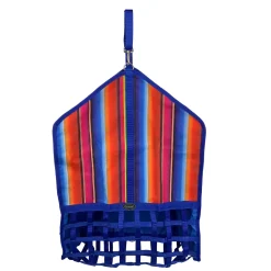 Showman® Neon Serape Webbed Slow Feed Hay Bag