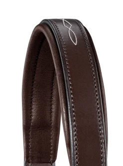 Showmark™ Classic Fancy-Stitched Leather Halter
