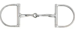 Slow Twist Pony Snaffle D-Ring Bit