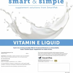 SmartEquine™ Smart & Simple Vitamin E Liquid–56 Liquid Packs
